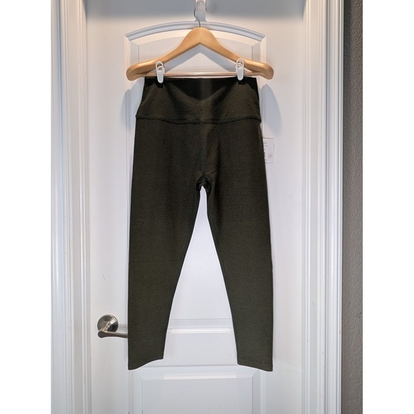 Beyond Yoga Pants - Beyond Yoga Spacedye Caught In The Midi 7/8 Leggings XXL Army Green‎ SD3243
